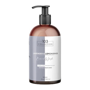103 Collection Vegan Lavender and Lemon Beard Wash, 4 Oz