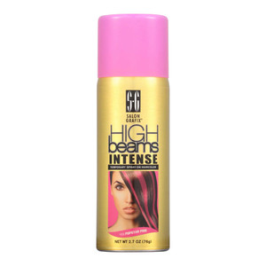 Salon Grafix High Beams Intense Temporary Spray Hair Color, 22 Popstar Pink, 2.7 Oz