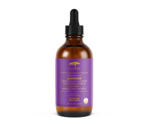 I Am Pure Natural Lavender Jamaican Black Castor Oil Strengthens and Stimulates Natural Hair Growth 4Oz (118ml)