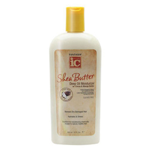 Fantasia IC Shea Butter Deep Oil Moisturizer for Hydrates and Shines Hair 12Oz (355ml)
