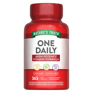 Natures Truth Once Daily Essential Multivitamin Mini Tablets Support Immune Health 365Ea