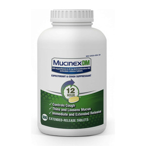 Mucinex DM Expectorant And Cough Suppressant 12 Hour Tablets, 500 Ea Mucinex DM Expectorant And Cough Suppressant 12 Hour Tablets, 500 Ea