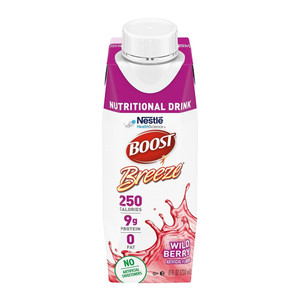 Nestle Boost Breeze Nutritional Drink, Wild Berry, 8 Oz Nestle Boost Breeze Nutritional Drink, Wild Berry, 8 Oz