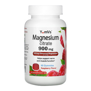 Yum Vs Magnesium Citrate 900 Mg Gummies, Raspberry, 90 Ea Yum Vs Magnesium Citrate 900 Mg Gummies, Raspberry, 90 Ea