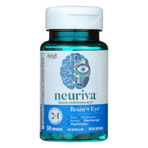 Neuriva Brain and Vision Supplement Capsules, 30 Ea