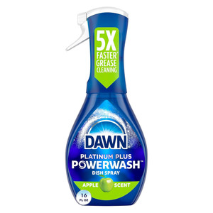 Dawn Ultra Platinum Powerwash Dish Soap Apple Scent Spray 16Oz (473ml), 6Ea