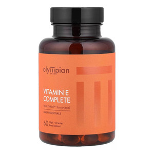 Olympian Labs Complete Vitamin E Softgels Support Heart Brain Skin and Hair Health 60Ea