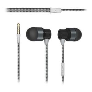 Coby Wired Earphones Black Compact Audio Device 1Ea