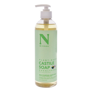 Dr. Natural Castile Liquid Soap, Eucalyptus, 16 Oz