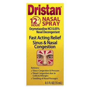 Dristan Nasal Spray Decongestant, 12 Hours, 0.5 Oz Dristan Nasal Spray Decongestant, 12 Hours, 0.5 Oz