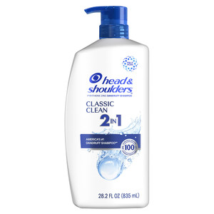 Head and Shoulders 2 in 1 Dandruff Shampoo and Conditioner, Classic Clean, 28.2 Oz Head and Shoulders 2 in 1 Dandruff Shampoo and Conditioner, Classic Clean, 28.2 Oz
