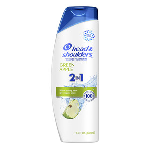 Head and Shoulders 2 in 1 Dandruff Shampoo and Conditioner, Green Apple, 12.5 Oz Head and Shoulders 2 in 1 Dandruff Shampoo and Conditioner, Green Apple, 12.5 Oz