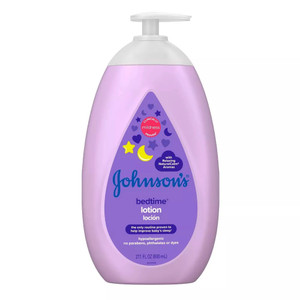 Johnsons Moisturizing Bedtime Body Lotion for Baby, 2.71 Oz