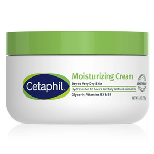 Cetaphil Moisturizing Cream, Hydrating Moisturizing for Dry to Very Dry, Sensitive Skin, 8.8 Oz