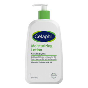 Cetaphil Moisturizing Lotion Face and Body Hydrates for Soft and Smooth Normal to Dry Skin 20Oz (591ml)