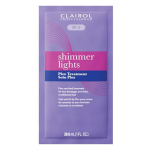 Clairol Shimmer Lights Plex Treatment for Less Breakage and Shinny Conditioned Hair 1Oz (29.6ml)