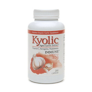 Kyolic Aged Garlic Extract Immune Formula 103, Capsules - 200 Ea