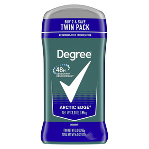 Degree Men Original Long Lasting Deodorant Stick Arctic Edge Twin Pack 3Oz (85g)