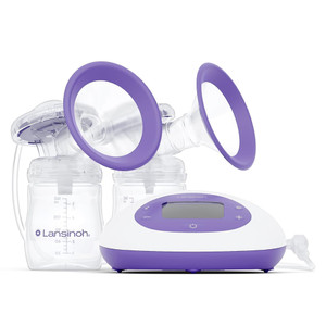 Lansinoh Signature Pro Double Electric Breast Pump for Breast Milk Expression 1Ea