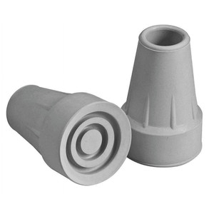 Carex Crutch Tips 7/8 Inch Standard Pair, Grey, 1 Ea Carex Crutch Tips 7/8 Inch Standard Pair, Grey, 1 Ea