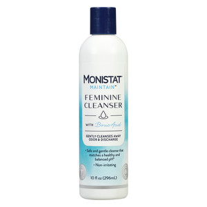 Monistat Maintain Feminine Cleanser with Boric Acid, 10 Oz