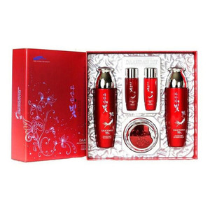 Daandan Bit Premium Red Ginseng Skincare Emulsion Cream Skin and Emulsion Sample Sets 1Ea