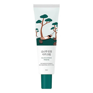 Round Lab Pine Calming Cica Cream Moisturizer Soften Rough Skin Texture 1.69Oz (50ml)