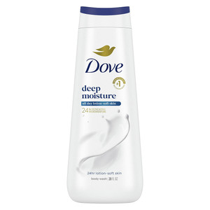 Dove Deep Moisture Body Wash Hydrates and Softens Skin 20Oz (591ml)