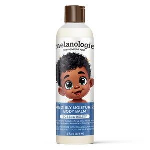 Melanologie Incredibly Moisturizing Body Balm Eczema Relief 12Oz (355ml)