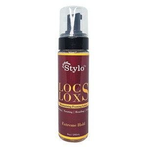 Stylo Locs Loxs Moisturizing Foaming Hair Lotion Extreme Hold and Hydration for Locs 8Oz (240ml)