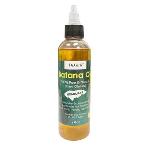 Dr Girls Natural Batana Oil Green Nourishes Scalp and Hair Promotes Hair Thickness for Men and Women for All Hair Types 4Oz (118ml)