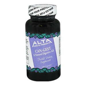 Alta Health Can-Gest Herbal Extract Digestive Aid Capsules, 100 Ea
