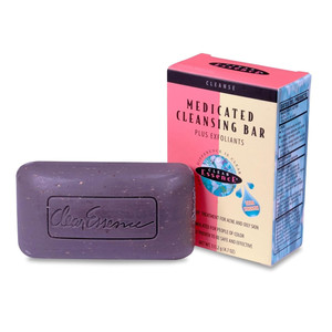Clear Essence Platinum Extra Strength Medicated Cleansing Bar Deep Cleansing Formula 4.7Oz (133.2g)