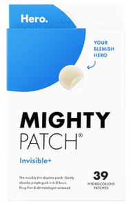 Hero Cosmetics Mighty Patch Invisible for Acne Spot Treatment 39Ea