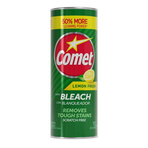 Comet Lemon Fresh Scent Powder Cleanser with Bleach 21Oz (595g)