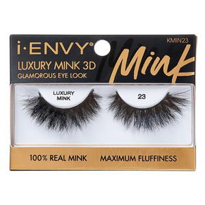 Kiss I Envy Luxury Mink 3D 23 False Eyelashes Full Voluminous 1Pair