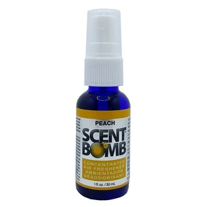 Scent Bomb Peach Oil Based Concentrated Air Freshener Spray 1Oz (30ml)