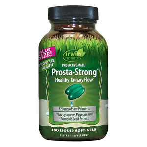 Irwin Naturals Pro Active Prosta Strong Healthy Urinary Flow Multi Nutrient Formula Liquid Softgels 180Ea