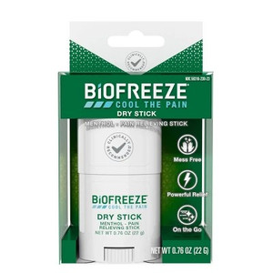 Biofreeze Dry Stick Menthol Pain Relieving Stick 0.76Oz (22g)