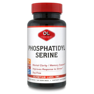 Olympian Labs Phosphatidyl Serine 100mg Softgels Supports Cognitive Health 60Ea
