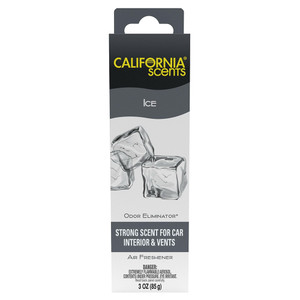 California Scents Fogger Air Freshener Ice Scent Strong for Car Vent Odor Eliminator 3Oz (85g)