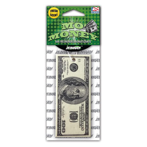Jenray Mo Money Hanging Paper Air Freshener Money Scent for Home or Car Provides Long Lating Fragrances 1Ea