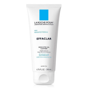 La Roche Posay Effaclar Medicated Gel Face Cleanser for Acne Treatment and Oil Control 6.76Oz (200ml)