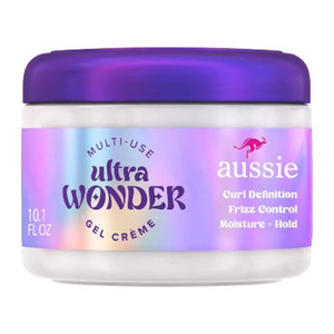 Aussie Ultra Wonder Gel Creme Curl Definition and Frizz Control Moisturizing Hold for All Hair Types 10.1Oz