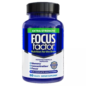 Focus Factor Extra Strength Tablets for Memory and Focus Support 60Ea