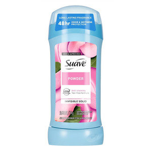 Suave Invisible Solid Powder Antiperspirant Deodorant Stick Sweat and Odor Protection 2.6Oz (74g)