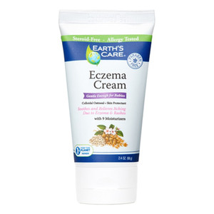 Earths Care Eczema Cream Helps Relieve Minor Skin Irritation and Itching 2.4Oz (68g)