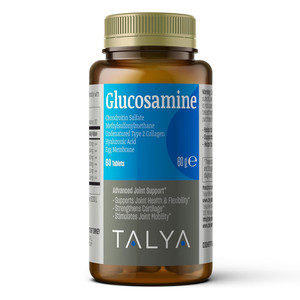 Talya Glucosamine Supplement with Chondroitin Sulfate Advanced Joint Support Tablets for Health and Flexibility 60Ea