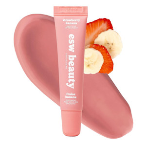 Esw Beauty Strawberry Banana Smoothie Lip Treatment for Intense Hydration and Dryness Prevention 1Ea