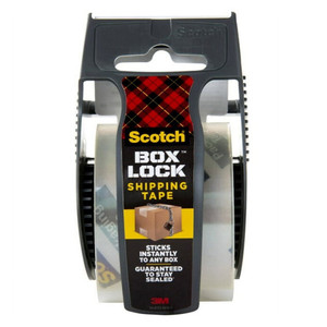 Scotch Box Lock Shipping Packaging Tape 1Ea